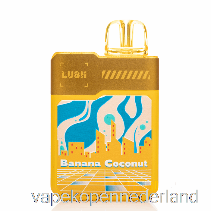Elektronische Sigaret Vape Digiflavor X Geek Bar Lush 20k Wegwerp Bananenkokosnoot